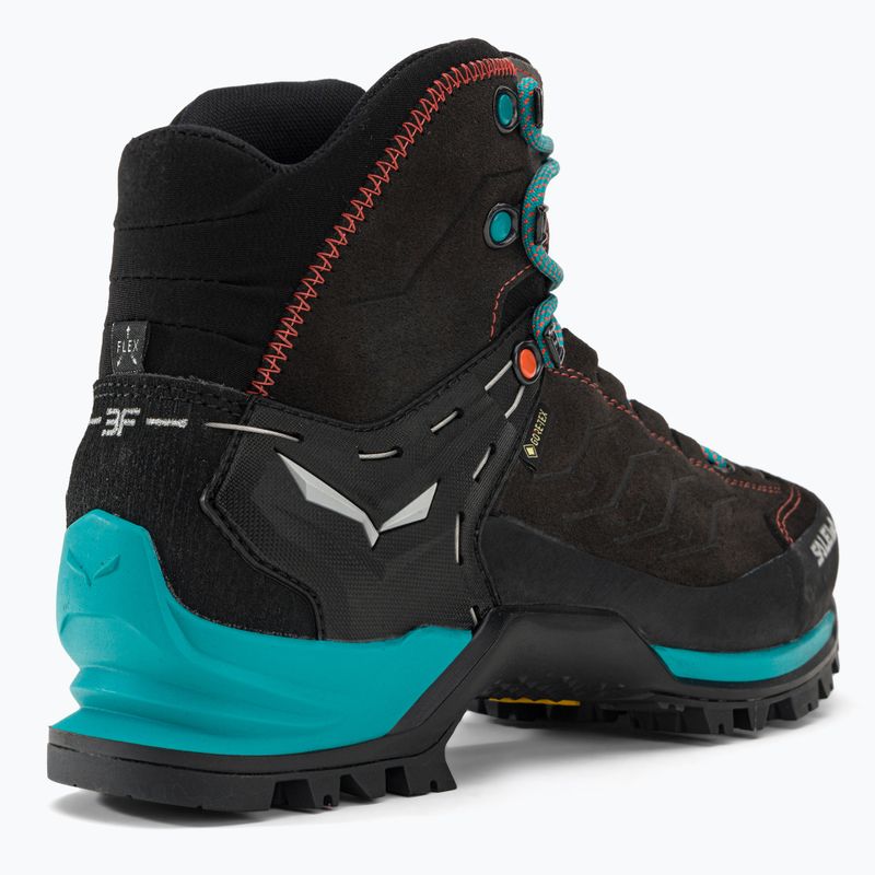 Γυναικείες μπότες πεζοπορίας Salewa MTN Trainer Mid GTX μαύρο 00-0000063459 9