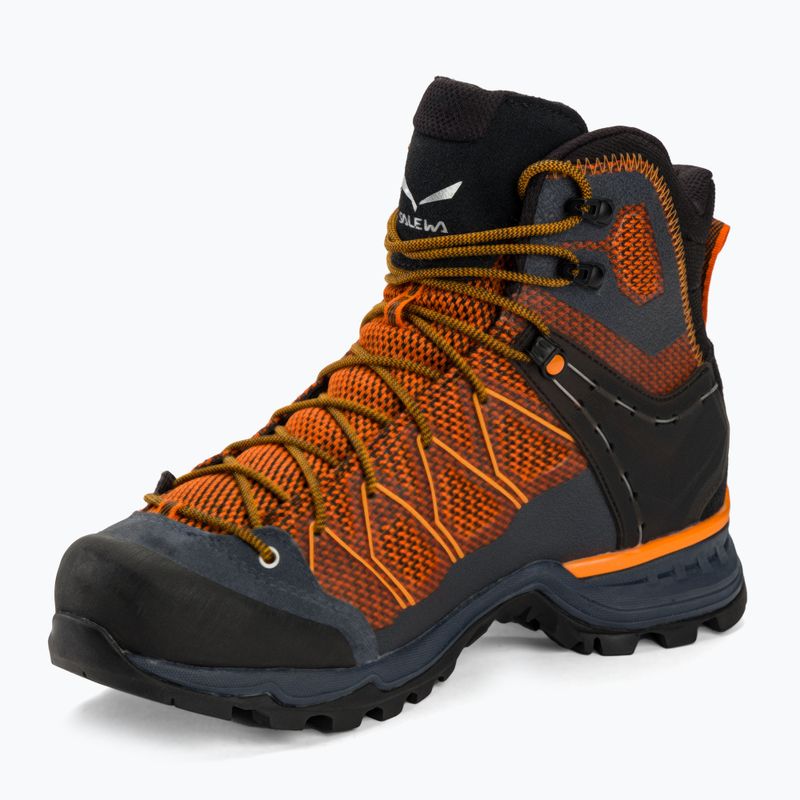 Ανδρικά παπούτσια πεζοπορίας Salewa MTN Trainer Lite Mid GTX black out/carrot 7