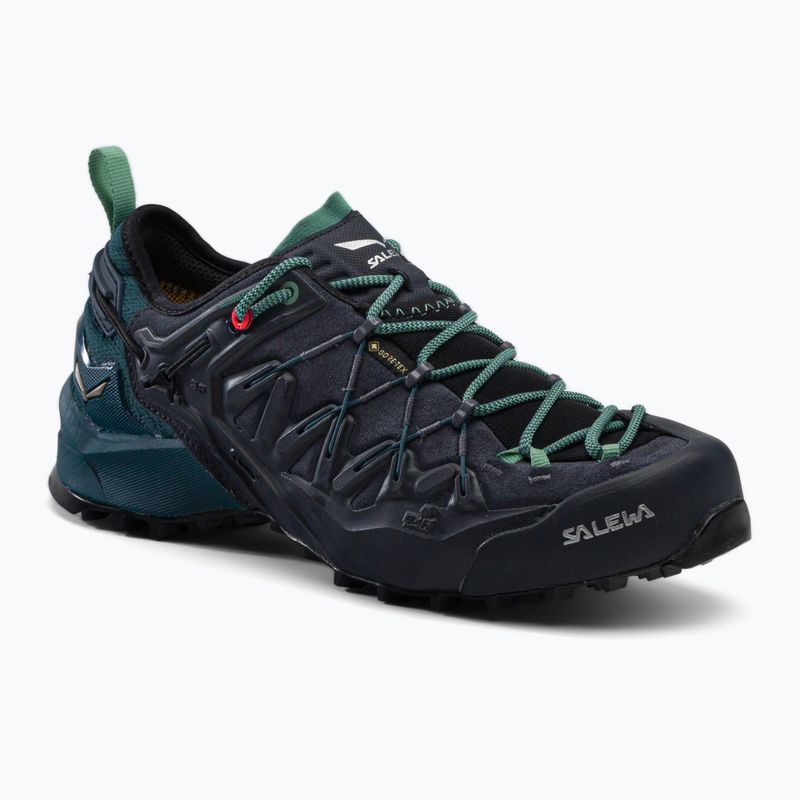 Γυναικείες μπότες πεζοπορίας Salewa Wildfire Edge GTX μπλε 61376