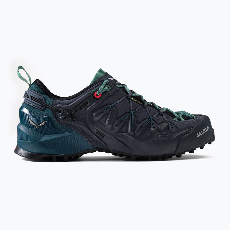 Γυναικείες μπότες πεζοπορίας Salewa Wildfire Edge GTX μπλε 61376 2