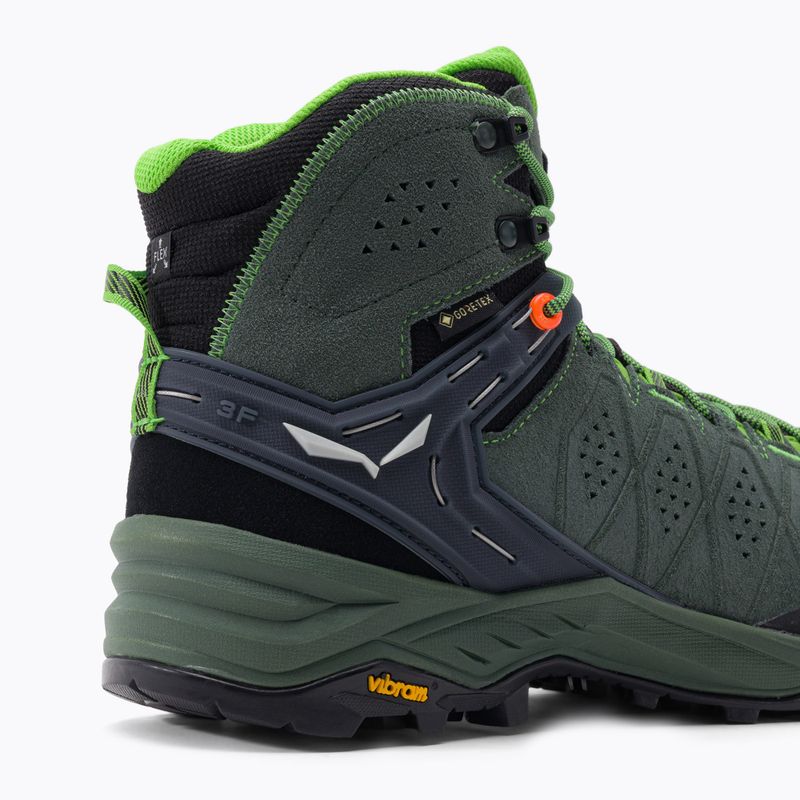 Ανδρικές μπότες πεζοπορίας Salewa Alp Trainer 2 Mid GTX πράσινο 00-0000061382 8