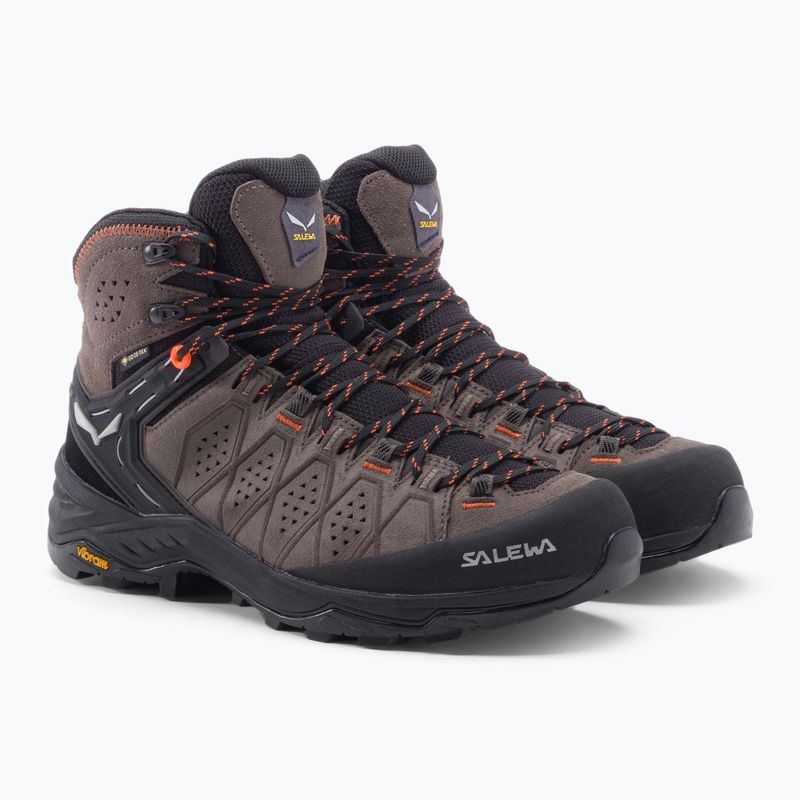 Ανδρικές μπότες πεζοπορίας Salewa Alp Trainer 2 Mid GTX καφέ 00-0000061382 5