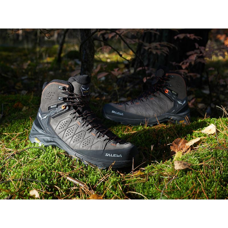 Ανδρικές μπότες πεζοπορίας Salewa Alp Trainer 2 Mid GTX καφέ 00-0000061382 10