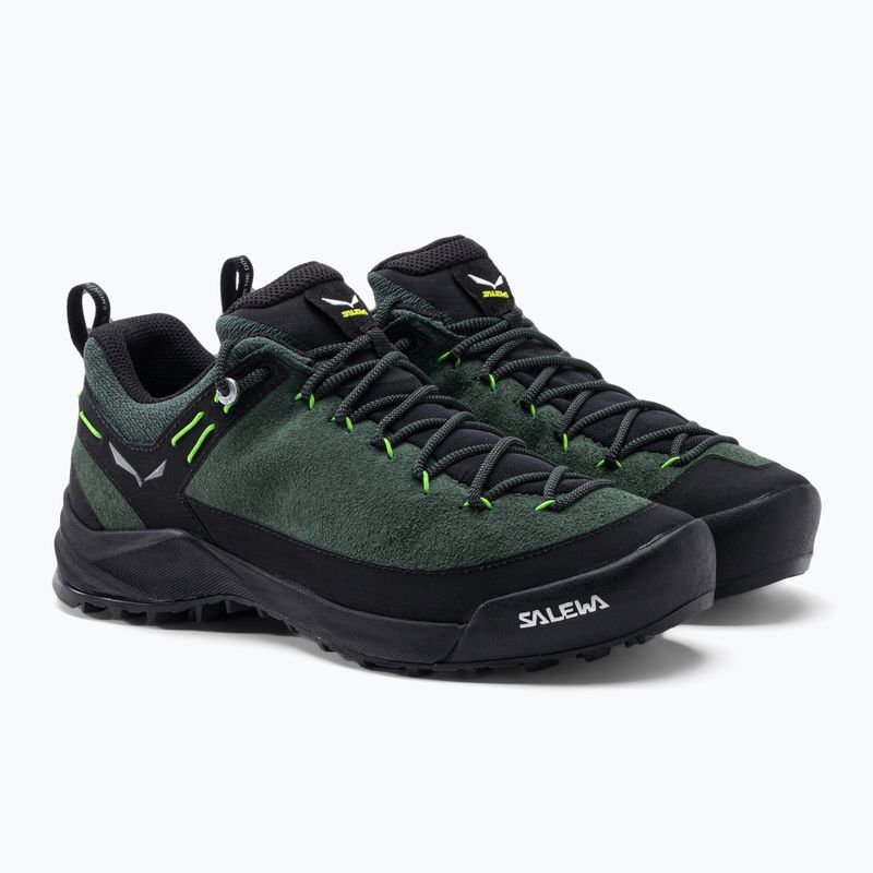 Salewa Wildfire Leather ανδρικές μπότες πεζοπορίας πράσινες 00-0000061395 5