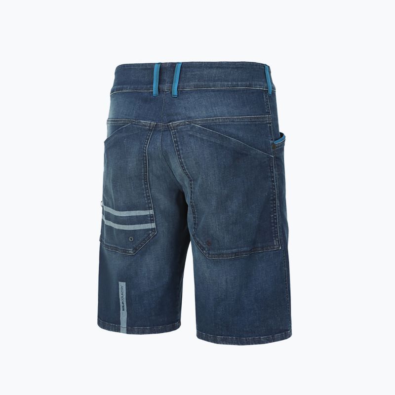 Ανδρικό Wild Country Session μπλε Denim σορτς αναρρίχησης 40-0000095194 5