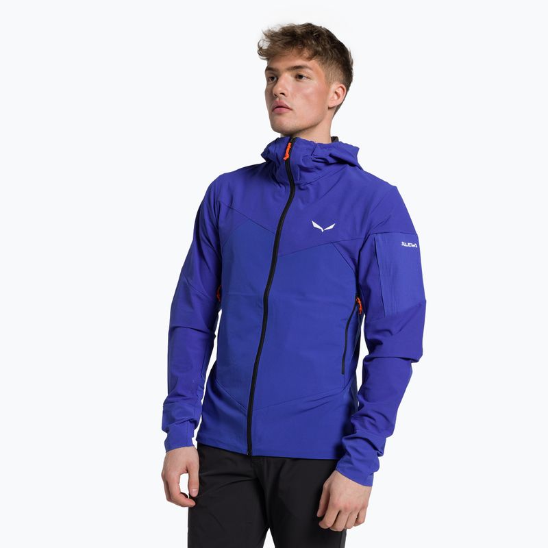 Salewa ανδρικό softshell μπουφάν Agner DST μπλε 00-0000028300