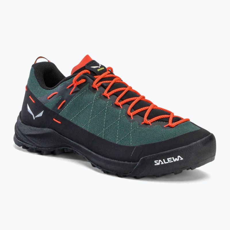 Salewa Wildfire Canvas ανδρικές μπότες πεζοπορίας πράσινες 00-0000061406