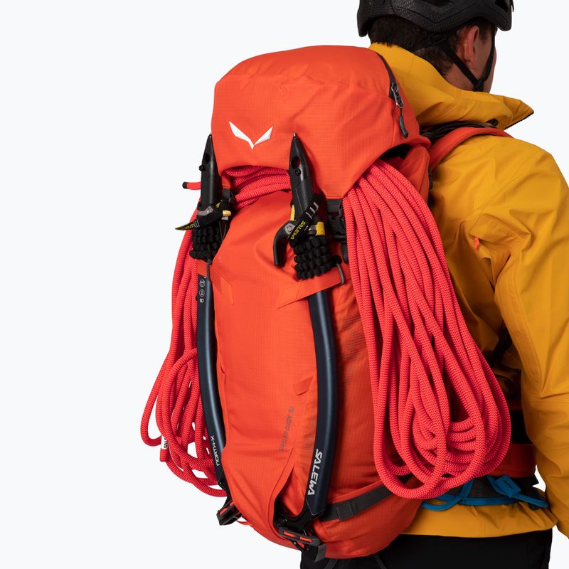 Salewa Ortles Guide 35 l σακίδιο ορειβασίας κόκκινο πορτοκαλί 3