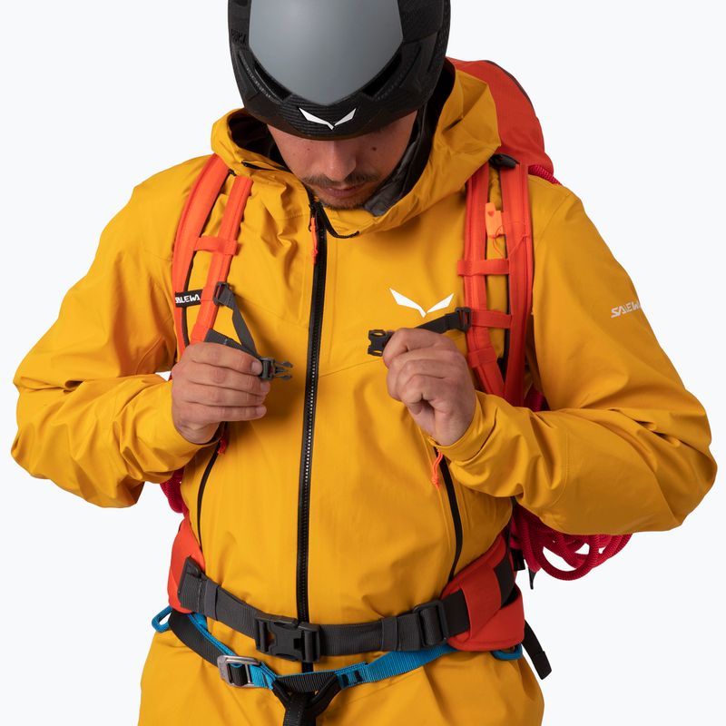 Salewa Ortles Guide 35 l σακίδιο ορειβασίας κόκκινο πορτοκαλί 4