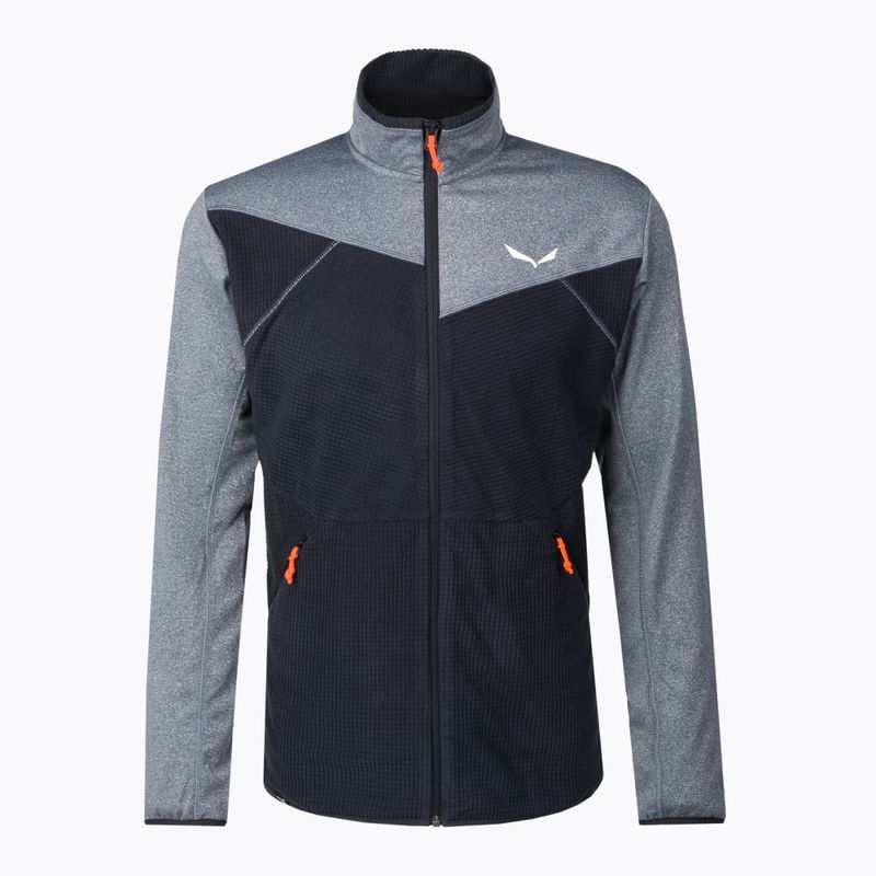 Ανδρικό φούτερ Salewa Puez Hybrid PL FZ fleece μαύρο 00-0000027388