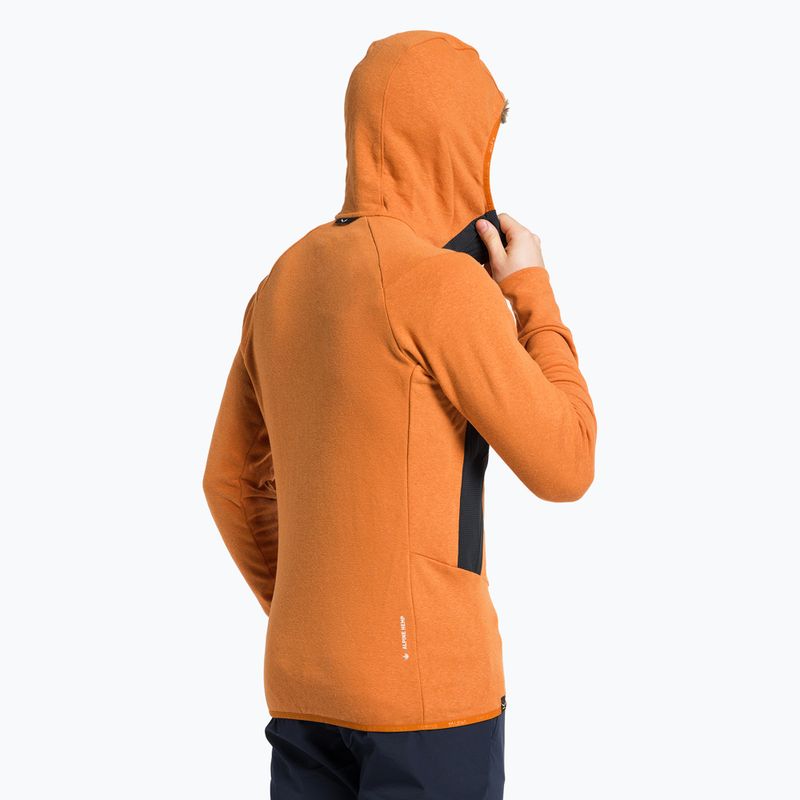 Salewa ανδρικό trekking φούτερ Lavaredo Hemp Hooded πορτοκαλί 00-0000028237 3