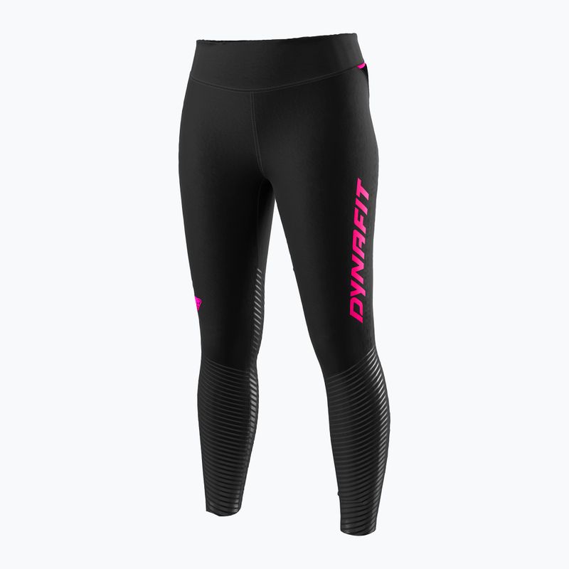 Γυναικείο κολάν για τρέξιμο DYNAFIT Reflective black out pink glo 5