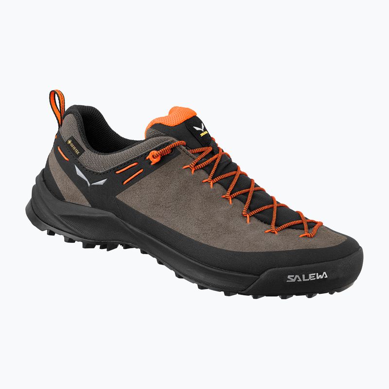 Salewa Wildfire Leather GTX ανδρικές μπότες πεζοπορίας bungee cord/μαύρο 8