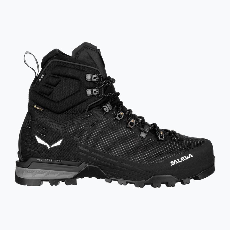 Ανδρικές μπότες πεζοπορίας Salewa Ortles Edge Mid GTX μαύρο/ μαύρο 2