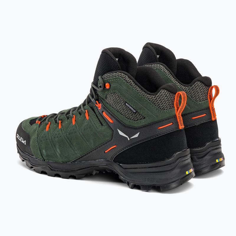 Ανδρικές μπότες πεζοπορίας Salewa Alp Mate Mid WP πράσινο 00-0000061384 3