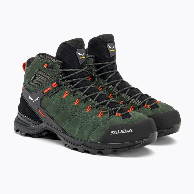 Ανδρικές μπότες πεζοπορίας Salewa Alp Mate Mid WP πράσινο 00-0000061384 4