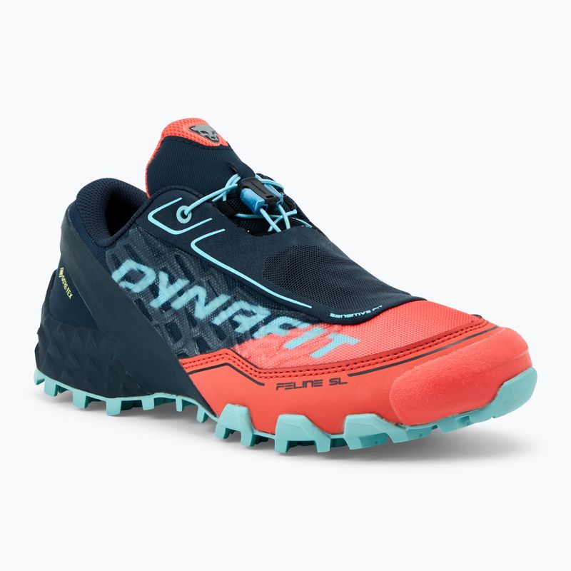 Γυναικεία παπούτσια τρεξίματος DYNAFIT Feline SL GTX hot coral/blueberry