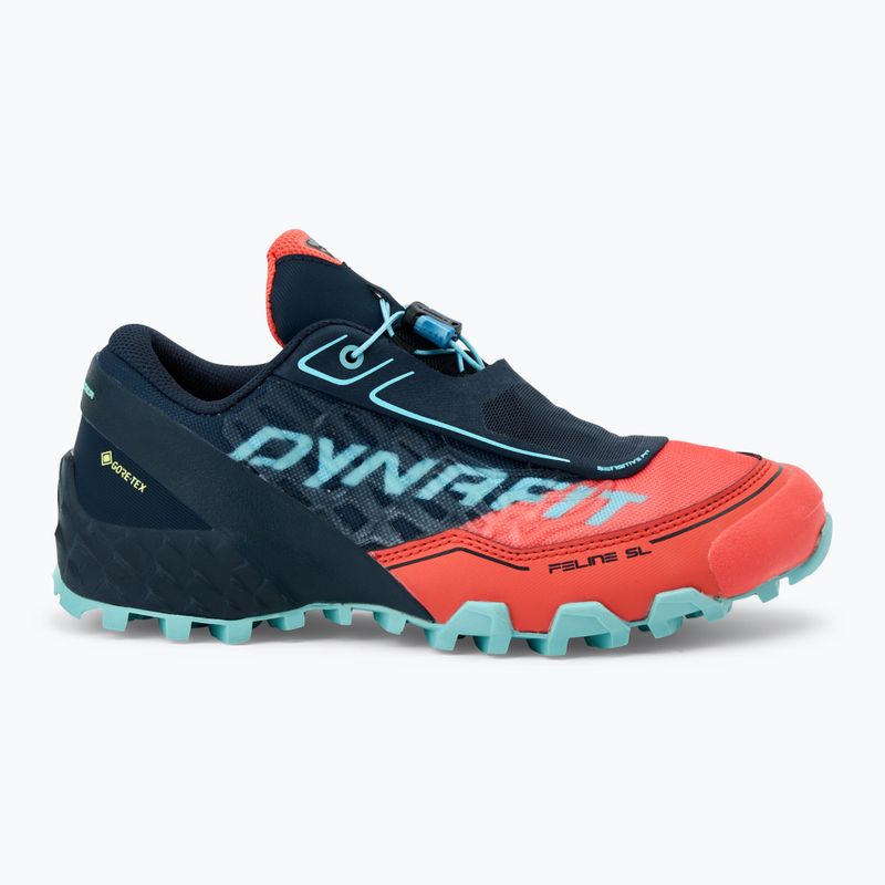 Γυναικεία παπούτσια τρεξίματος DYNAFIT Feline SL GTX hot coral/blueberry 2