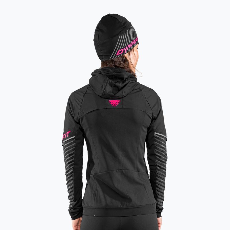 Γυναικείο μπουφάν για τρέξιμο DYNAFIT Alpine Reflective black out pink glo 3