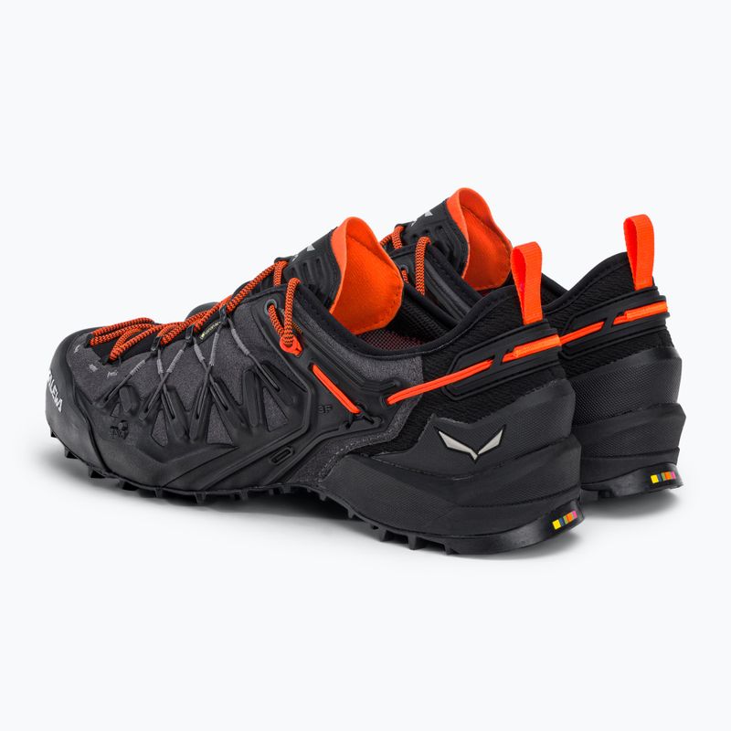 Salewa ανδρικό παπούτσι προσέγγισης Wildfire Edge GTX γκρι-μαύρο 00-0000061375 3