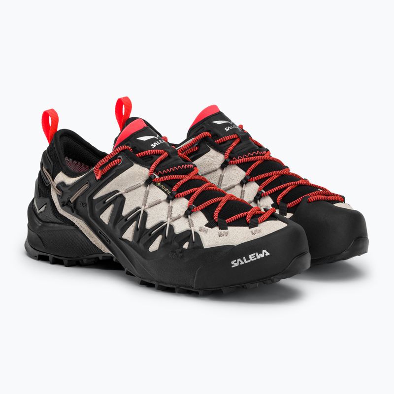 Salewa Wildfire Edge GTX γυναικείο παπούτσι προσέγγισης μπεζ και μαύρο 00-0000061376 4