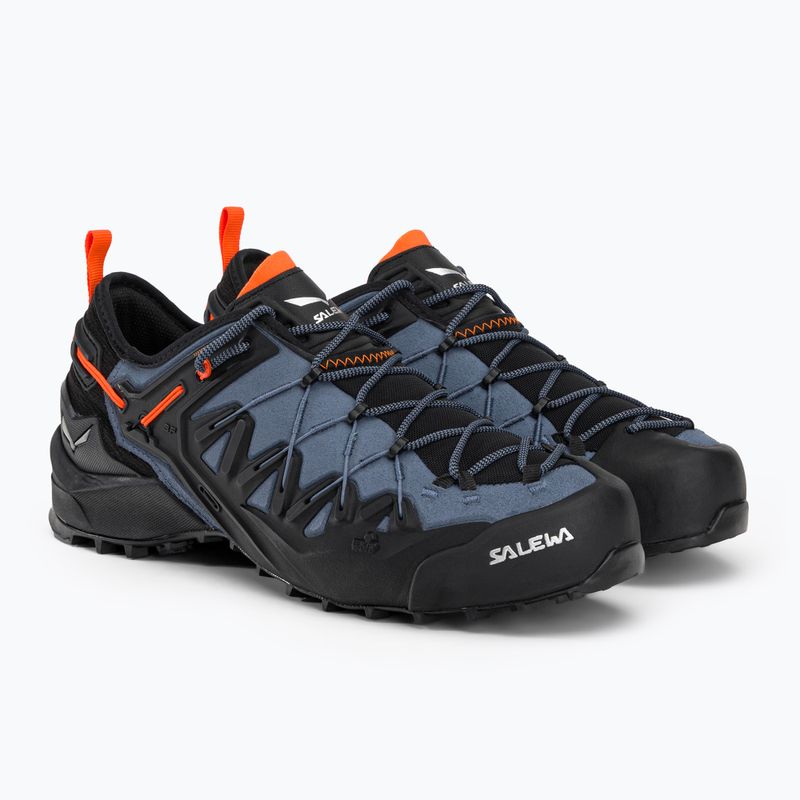 Salewa Wildfire Edge ανδρικές μπότες πεζοπορίας γκρι-μαύρο 61384 4