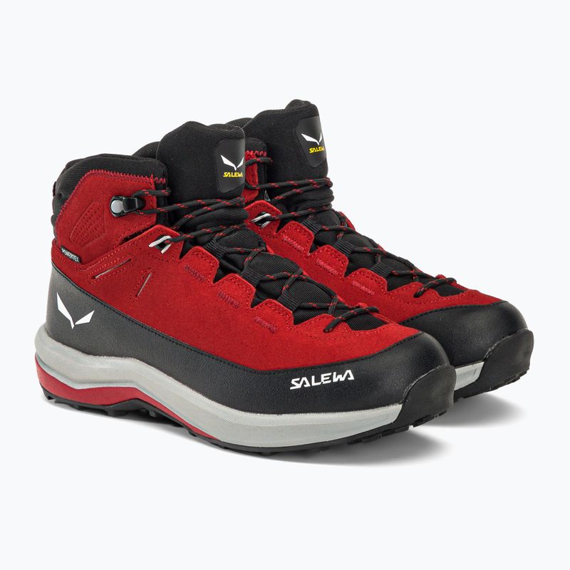 Salewa MTN Trainer 2 Mid PTX παιδικές μπότες πεζοπορίας κόκκινες 00-0000064011 4