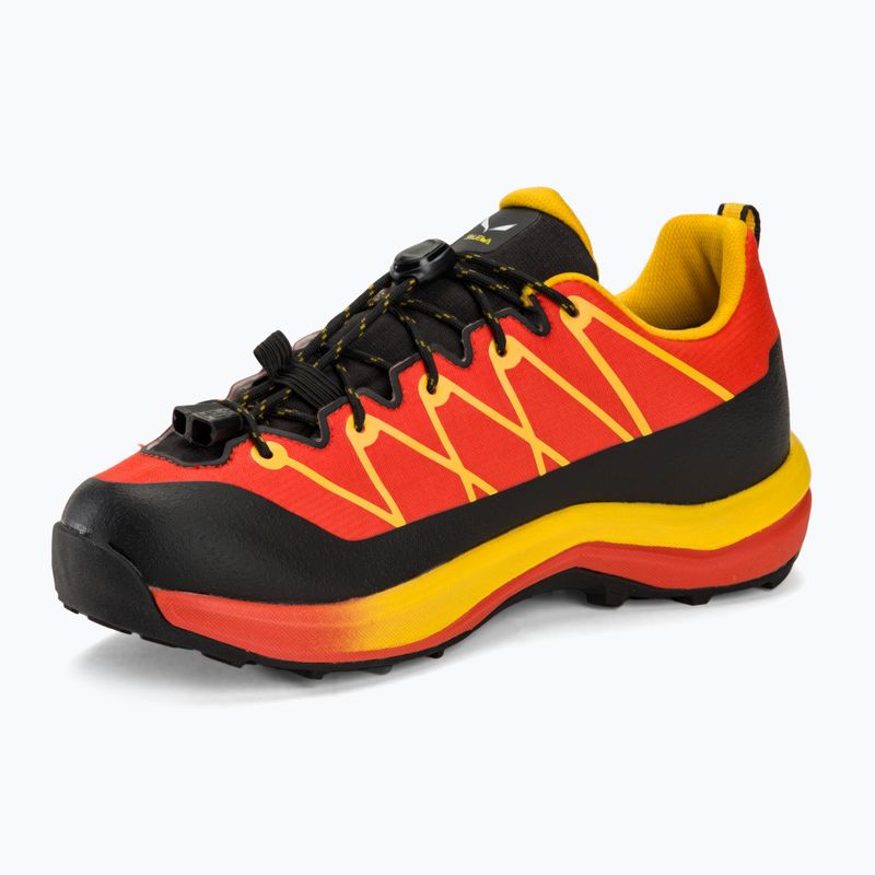 Παιδικά παπούτσια πεζοπορίας Salewa Wildfire 2 Ptx red orange/gold 7