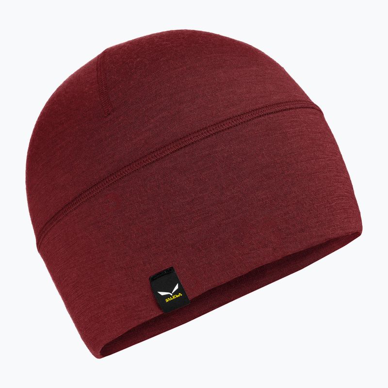 Salewa Cristallo Beanie syrah χειμερινό καπέλο