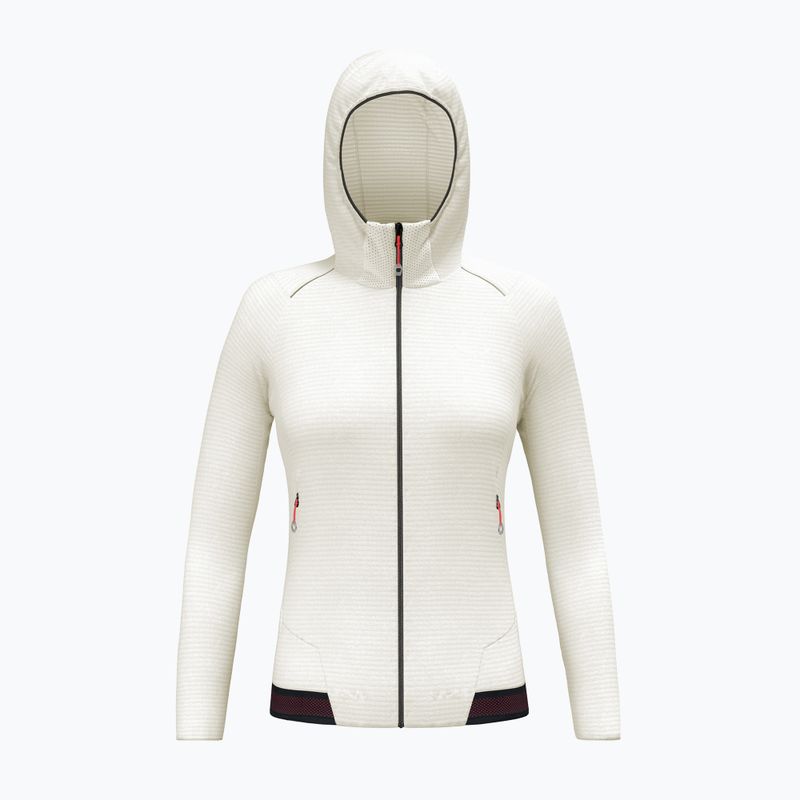 Γυναικεία φούτερ πεζοπορίας Salewa Pedroc PL Hooded white 8