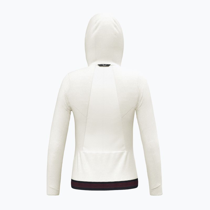 Γυναικεία φούτερ πεζοπορίας Salewa Pedroc PL Hooded white 9