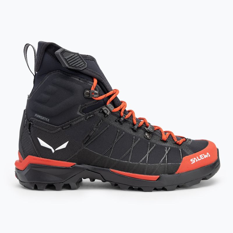 Γυναικείες μπότες πεζοπορίας Salewa Ortles Light Mid PTX flame/black 2