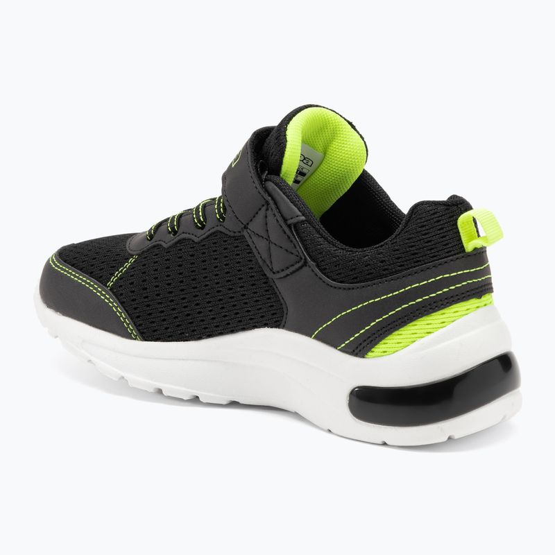 Παιδικά παπούτσια Kappa Larus black/lime 4