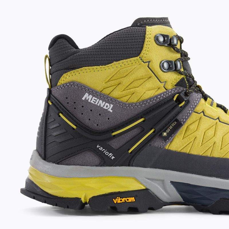 Ανδρικές μπότες πεζοπορίας Meindl Top Trail Mid GTX κίτρινο 4717/85 9