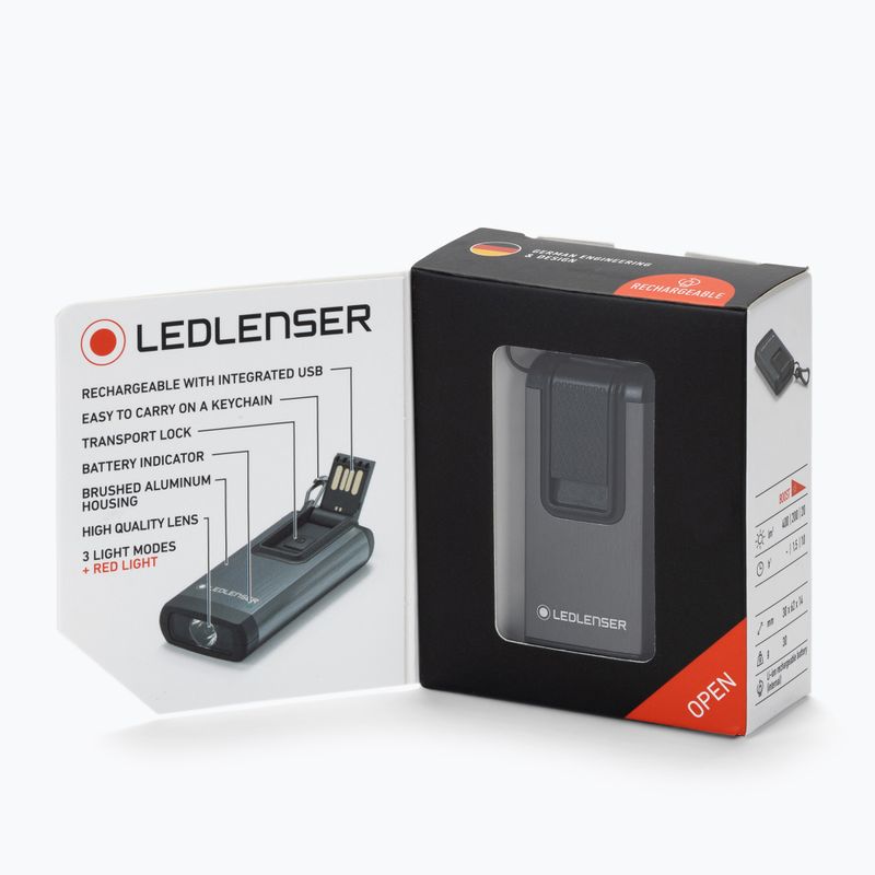 Φακός Ledlenser K6R Box γκρι 502577