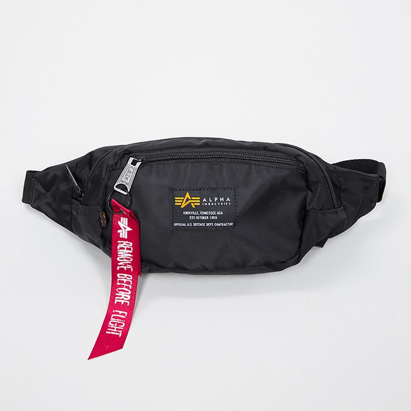 Alpha Industries θήκη νεφρών Crew Waist μαύρο 6