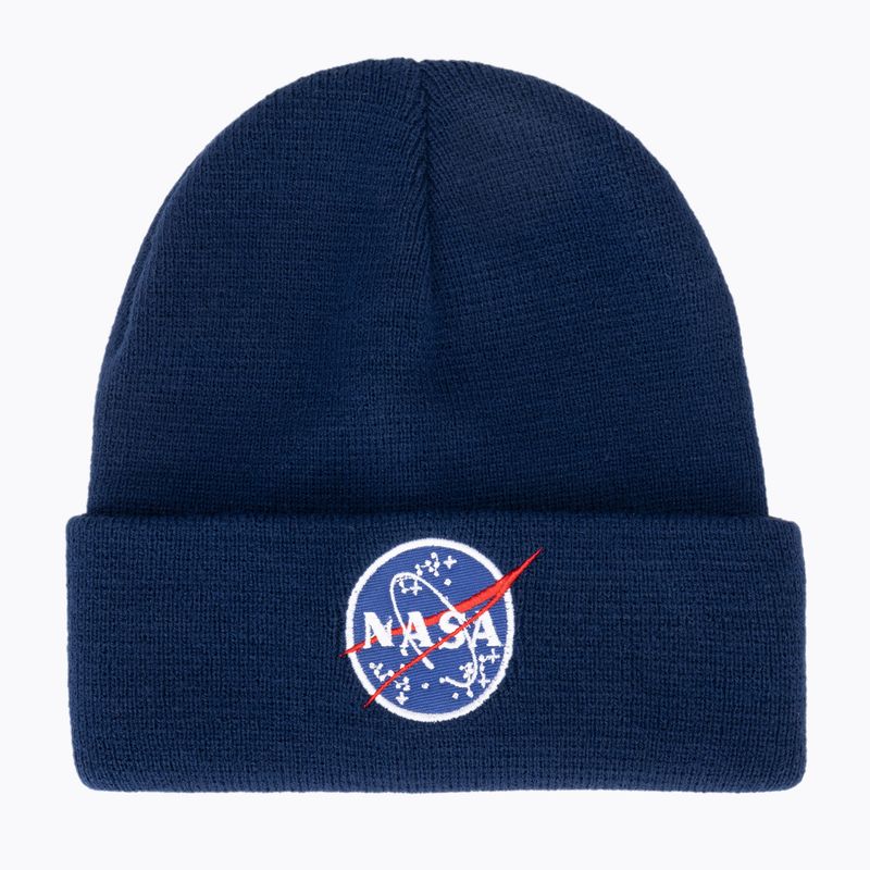 Σκούφος Alpha Industries NASA replica blue