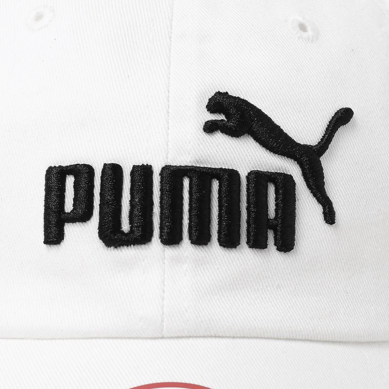 Παιδικό καπέλο μπέιζμπολ PUMA Ess Cap Jr puma white/no.1 5