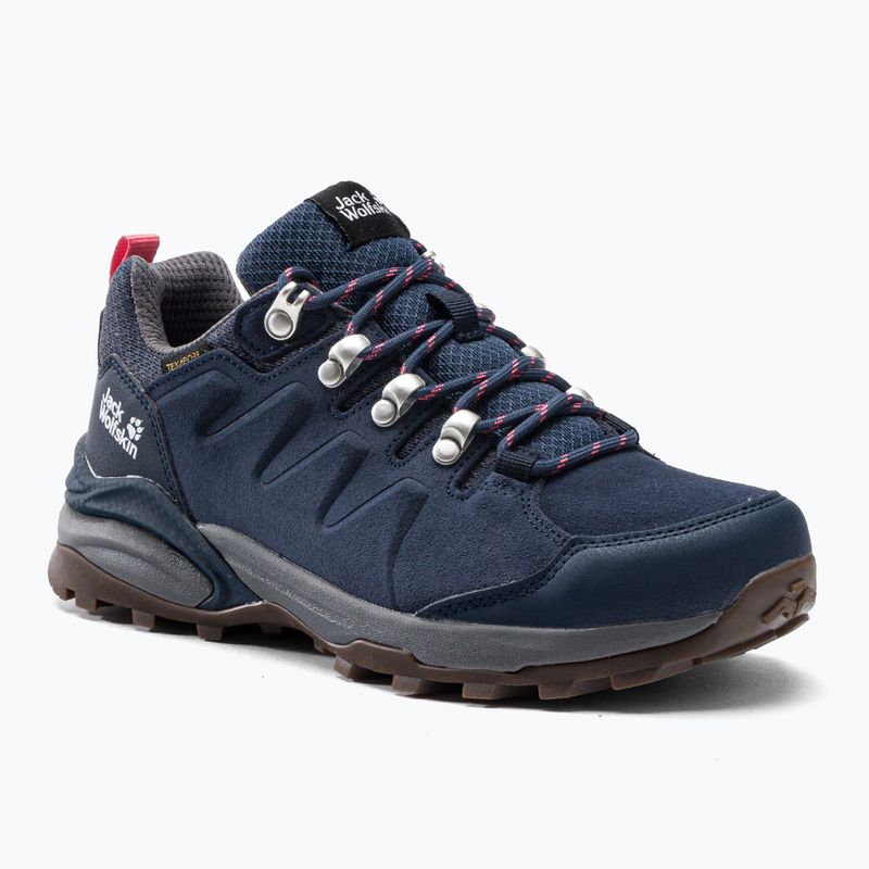 Jack Wolfskin γυναικείες μπότες πεζοπορίας Refugio Texapore Low navy blue 4050821