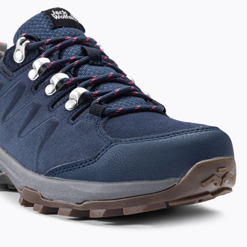 Jack Wolfskin γυναικείες μπότες πεζοπορίας Refugio Texapore Low navy blue 4050821 7