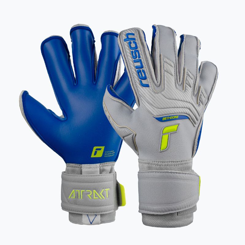 Reusch Attrakt Gold X Evolution Cut γκρι γάντια τερματοφύλακα 5270964 5