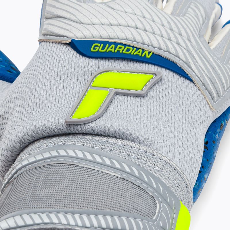 Reusch Attrakt Fusion Finger Support Guardian γκρι παιδικά γάντια τερματοφύλακα 5272940 4