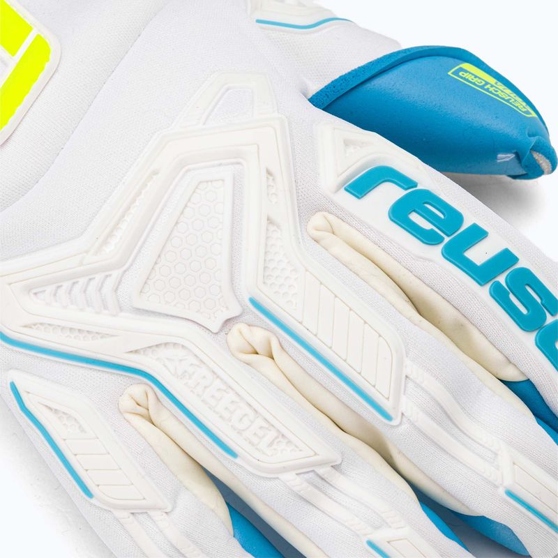 Reusch Attrakt Freegel Aqua Αντιανεμικά γάντια τερματοφύλακα λευκά 5270459 6