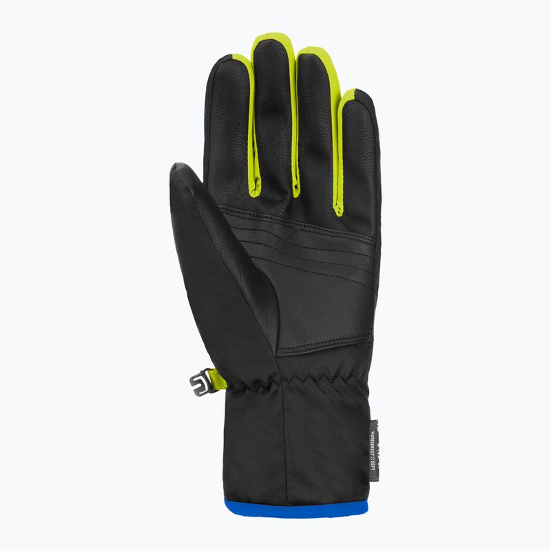 Παιδικά γάντια σκι Reusch Duke R-Tex XT black/brilliant blue/safety yellow 3