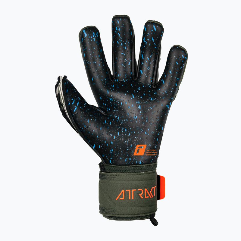 Reusch Attrakt Freegel Fusion Γάντια τερματοφύλακα πράσινα 5370095-5555 8