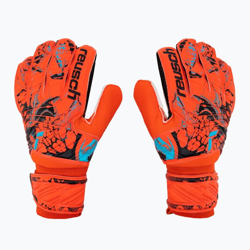 Reusch Attrakt Solid γάντια τερματοφύλακα κόκκινα 5370515-3334