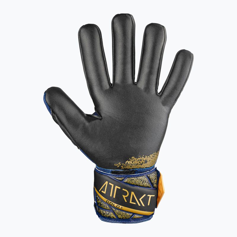 Γάντια τερματοφύλακα Reusch Attrakt Gold X NC premium blue/gold/black 3