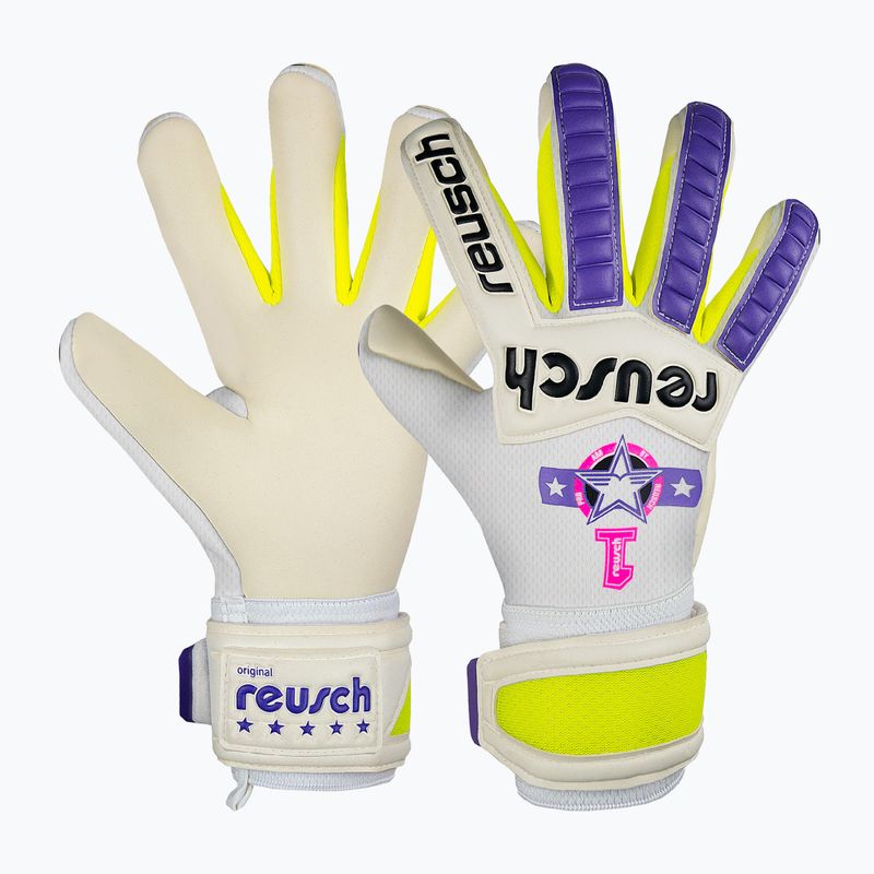 Γάντια τερματοφύλακα Reusch Legacy Pro Am Silver white/purple