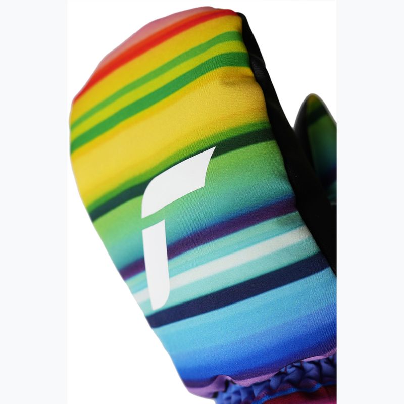 Παιδικά γάντια σκι Reusch Carter R-Tex XT Junior Mitten black/multicolour lines 4