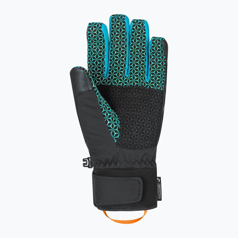 Reusch Dragon R-Tex XT dress μπλε/πορτοκαλί γάντι σκι popsicl 3